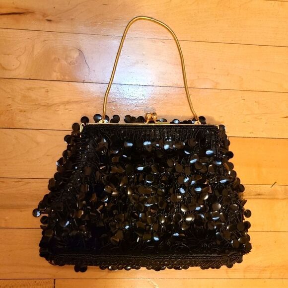 Anita Pineault Hat and Hand Beaded Purse Lot - Picture 13 of 13